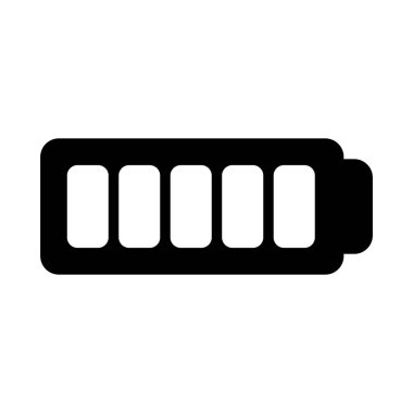 pil simgesi, vektör illüstrasyonu