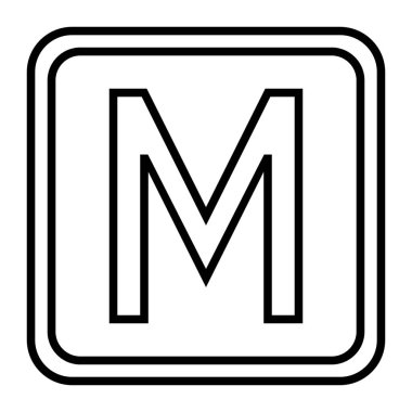 Elle simge, vektör illüstrasyonu