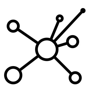 bina simgesi, vektör illüstrasyonu