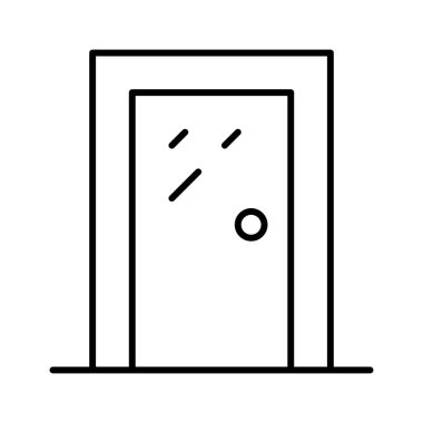 ev simgesi, vektör illüstrasyonu