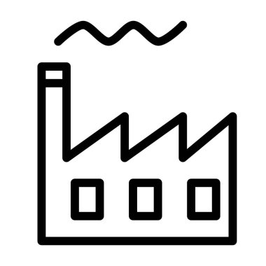 Sektör simgesi, vektör illüstrasyonu