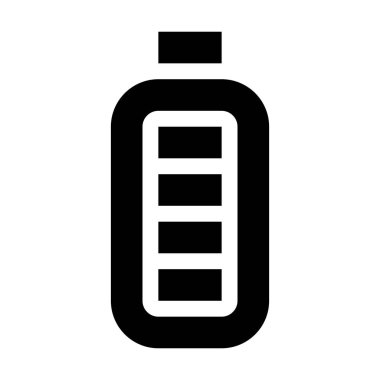 pil simgesi, vektör illüstrasyonu