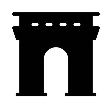 Triumph France simgesi, vektör illüstrasyonu