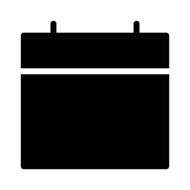 Takvim simgesi, vektör çizimi