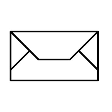 posta simgesi, vektör illüstrasyonu