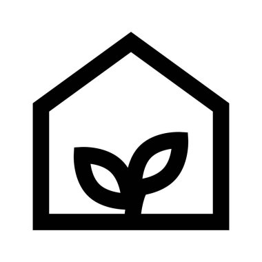 ev simgesi, vektör illüstrasyonu