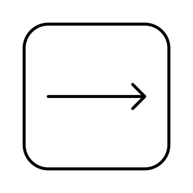 Sağ Ok simgesi, vektör