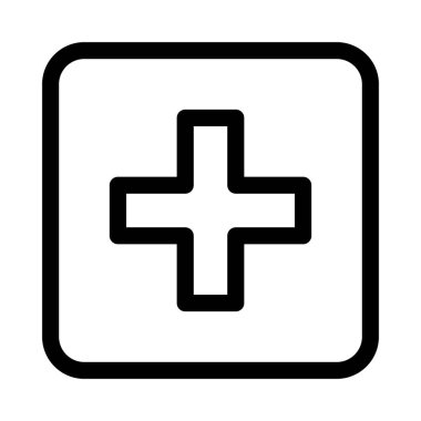 Çapraz simge, vektör çizimi