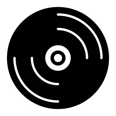 Disk simgesi, vektör çizimi