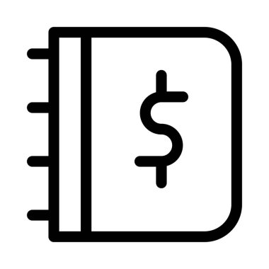  Rapor simgesi, vektör illüstrasyonu  