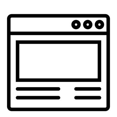 UX Tasarım simgesi, vektör illüstrasyonu