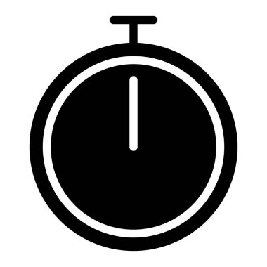 İzleme simgesi, vektör illüstrasyonunu durdur