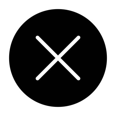 Simge, vektör illüstrasyonunu sil