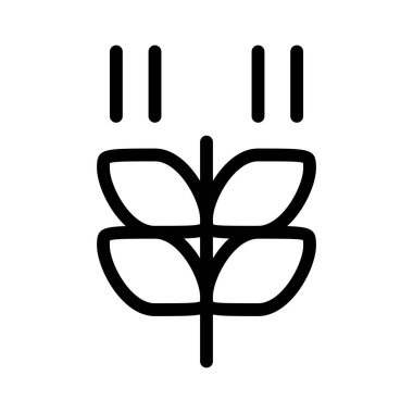 Gevrek simgesi, vektör illüstrasyonu