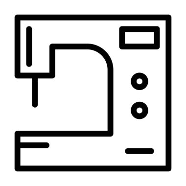 Makine simgesi, vektör illüstrasyonu