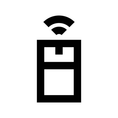 Kablosuz Bilgisayar Fare simgesi, vektör illüstrasyonu