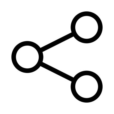  Bağlantı Ağı simgesi, vektör illüstrasyonu