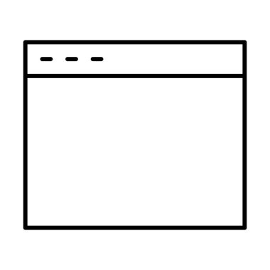 Yazılım Bilgisayar simgesi, vektör illüstrasyonu