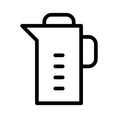 Kettle simgesi, vektör illüstrasyonu