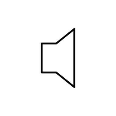 Sözcü Cildi simgesi, vektör illüstrasyonu