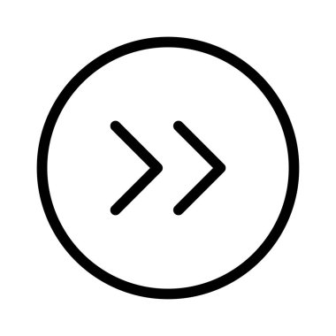 Sonraki Ok simgesi, vektör