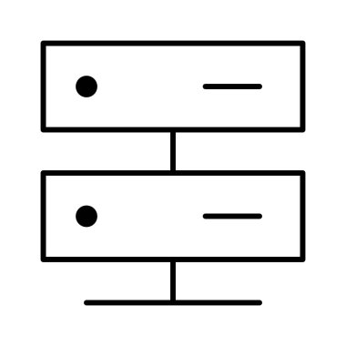 bulut simgesi, vektör illüstrasyonu