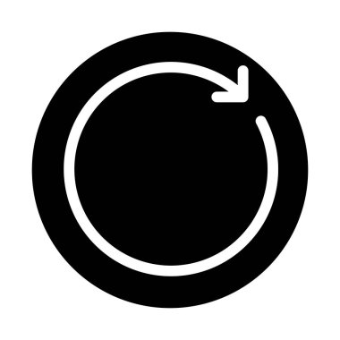 Simge, vektör illüstrasyonunu eşzamanla