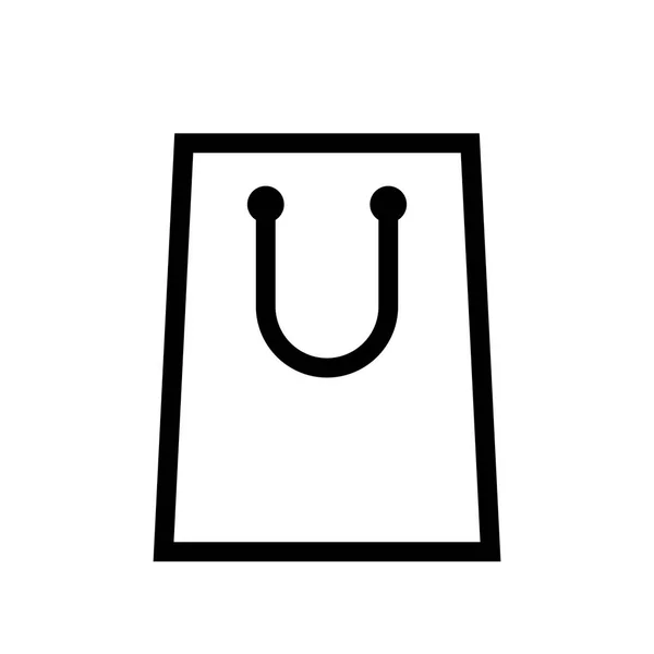 Taschensymbol Vektor Illustration — Stockvektor