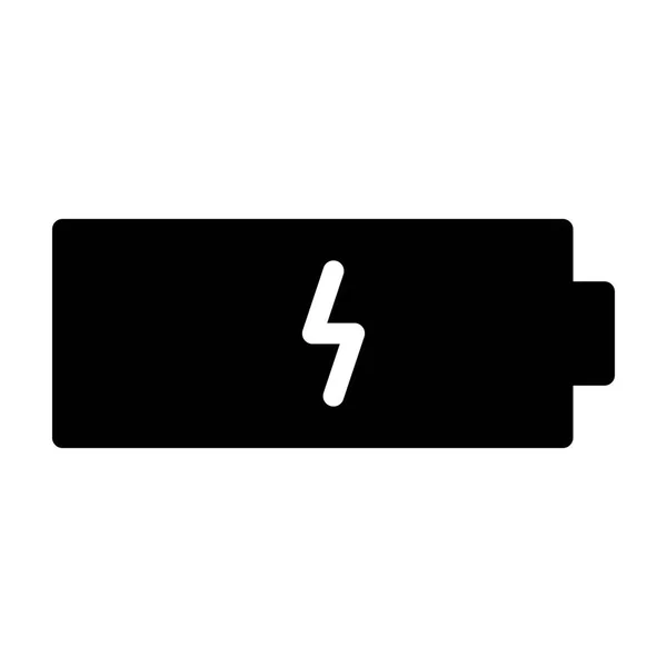 Batterij Pictogram Vector Illustratie — Stockvector