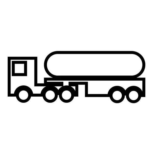 Icône Camion Illustration Vectorielle — Image vectorielle