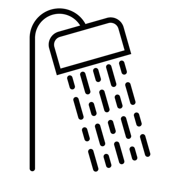 Shower Icon Vector Illustration — Stock Vector