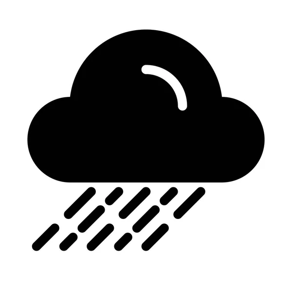 Rain Icon Vector Illustration — Stock Vector