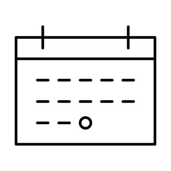 Data Scadenza Icona Illustrazione Vettoriale — Vettoriale Stock