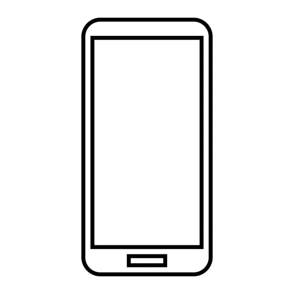 Icono Del Teléfono Inteligente Ilustración Vectores — Vector de stock