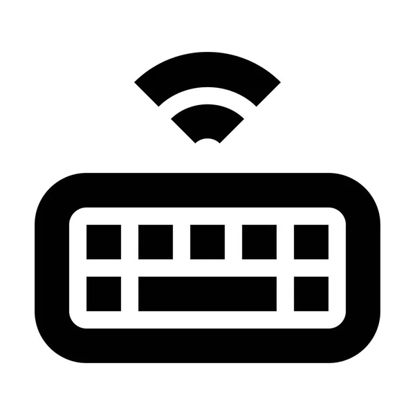 键盘图标 矢量插图 — 图库矢量图片