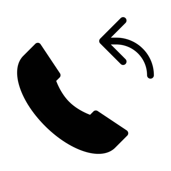 Ícone Telefone Ilustração Vetorial — Vetor de Stock