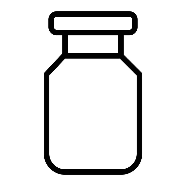 Fles Pictogram Vector Illustratie — Stockvector