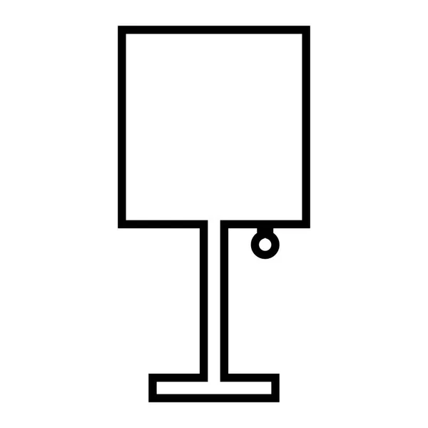 Значок Лампи Векторні Ілюстрації — стоковий вектор