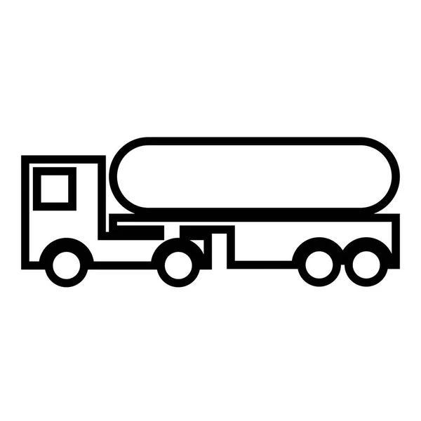 Ikona Ciężarówki Ilustracja Wektor — Wektor stockowy