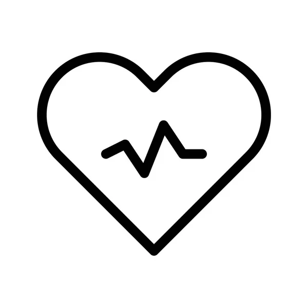 Icône Pouls Cardiaque Vecteur — Image vectorielle