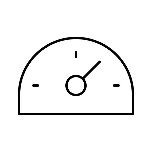 Dashboard Icon Vector Illustration — Stock Vector