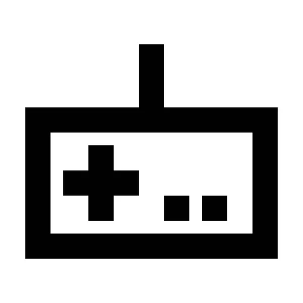 Gamepad Icono Ilustración Vectorial — Vector de stock