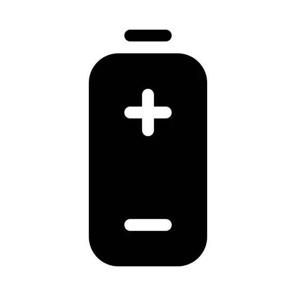 Batterij Pictogram Vector Illustratie — Stockvector