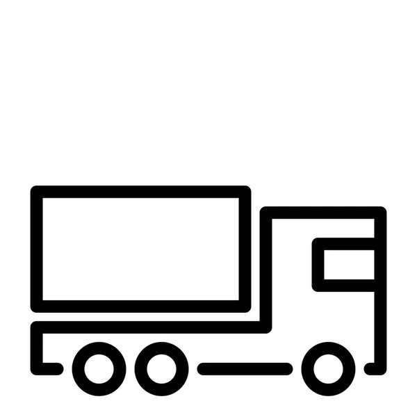 Van Truck Icon Vector — Stock Vector