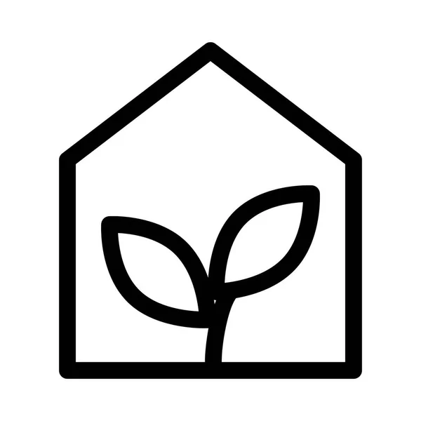Haus Symbol Vektor Illustration — Stockvektor