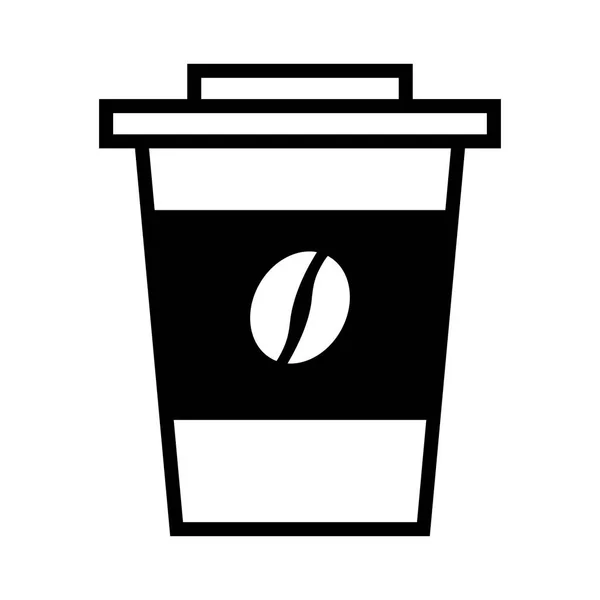 Coffee Icon Vector Illustration — Stock Vector