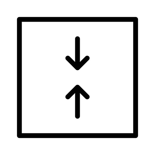 Ikona Směr Malé Šipky Vpravo Vektorová Ilustrace — Stockový vektor