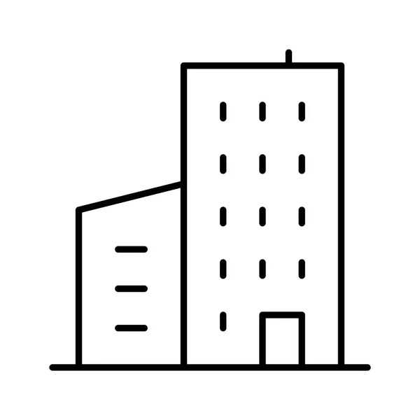 Hotel Symbol Vektor Illustration — Stockvektor