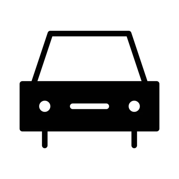 Auto Icoon Vector Illustratie — Stockvector