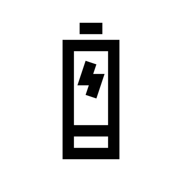 Batterij Pictogram Vector Illustratie — Stockvector